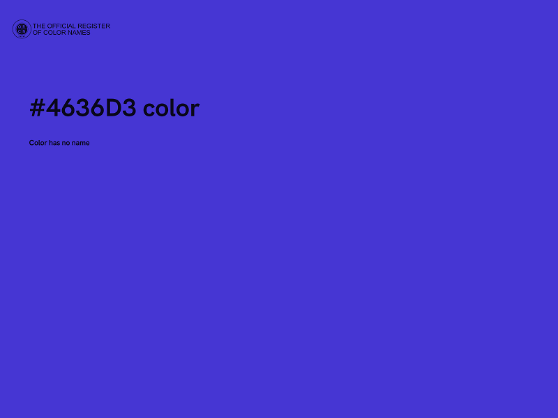 #4636D3 color image