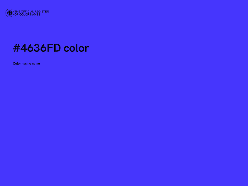 #4636FD color image