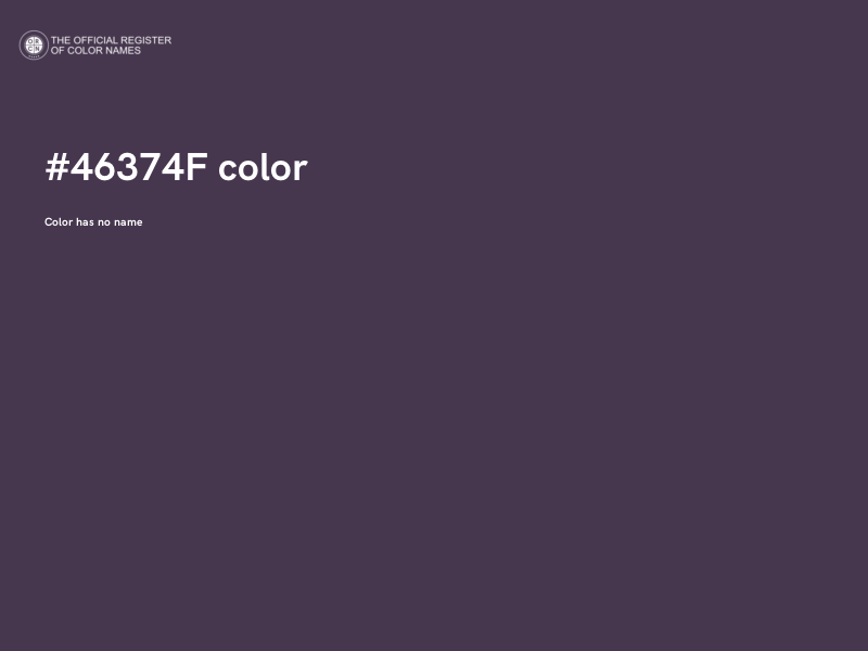 #46374F color image