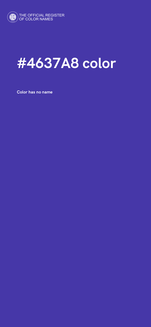 #4637A8 color image