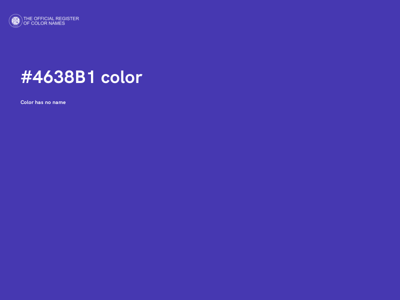 #4638B1 color image
