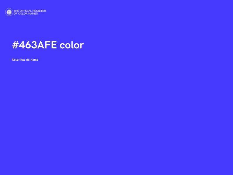 #463AFE color image