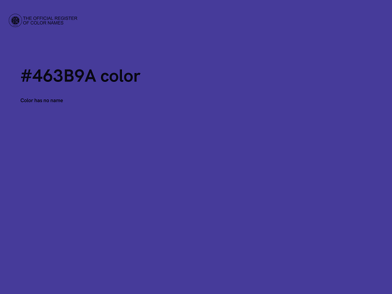 #463B9A color image