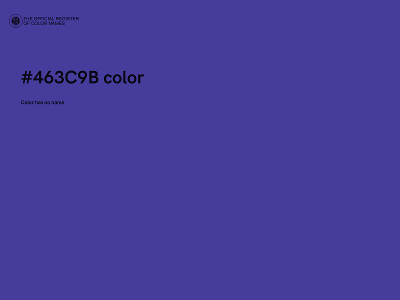 #463C9B color image