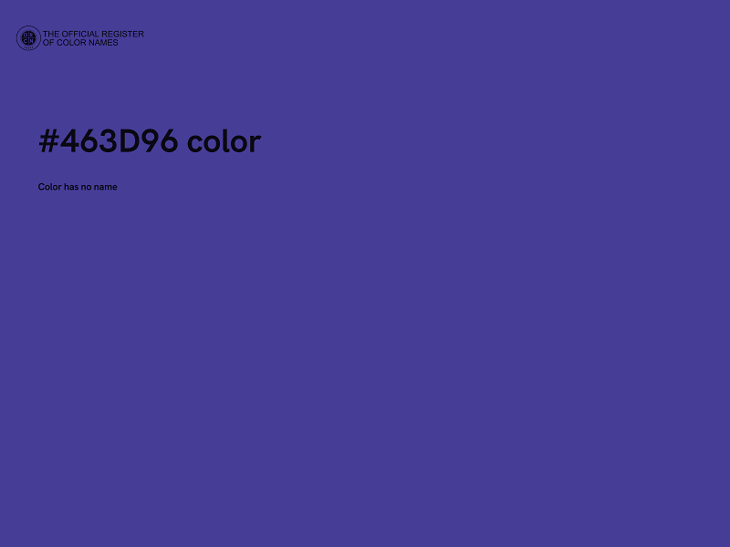 #463D96 color image