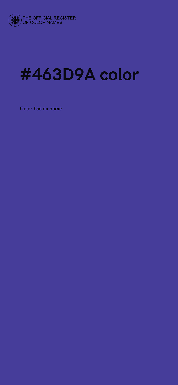 #463D9A color image
