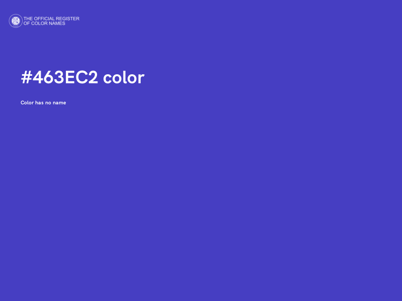 #463EC2 color image