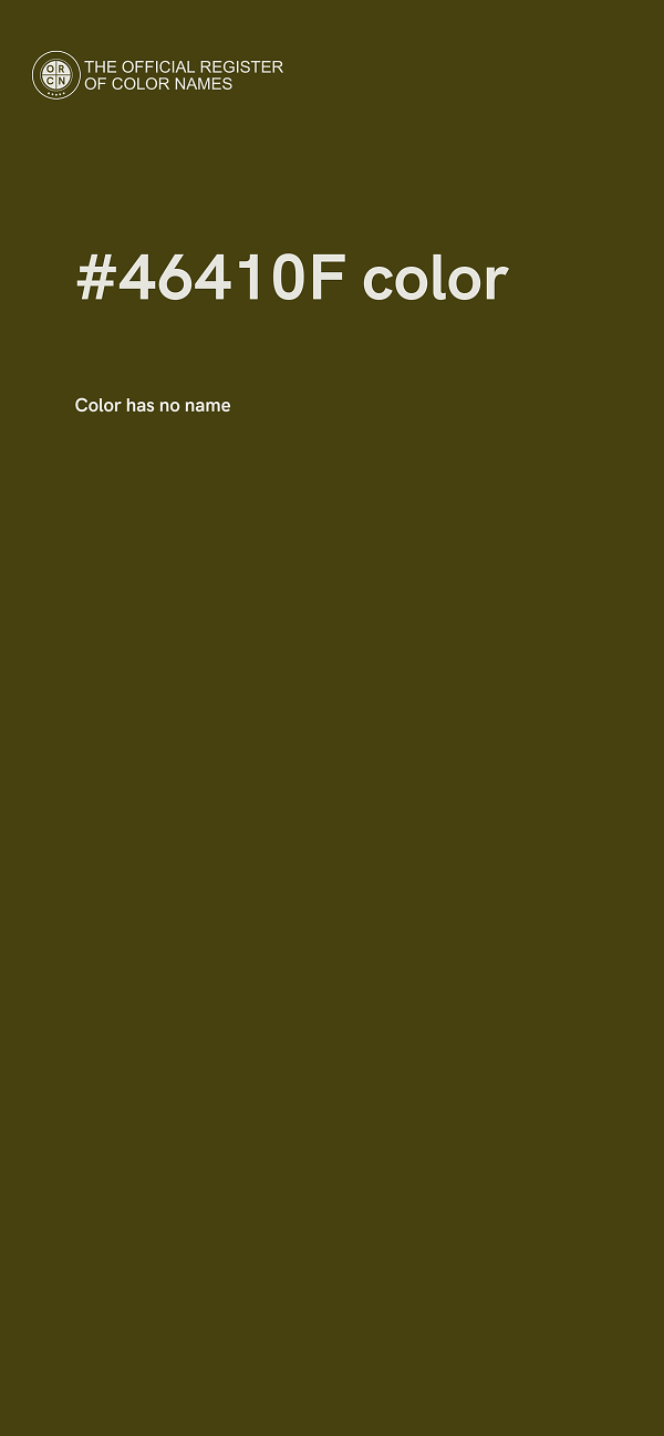 #46410F color image