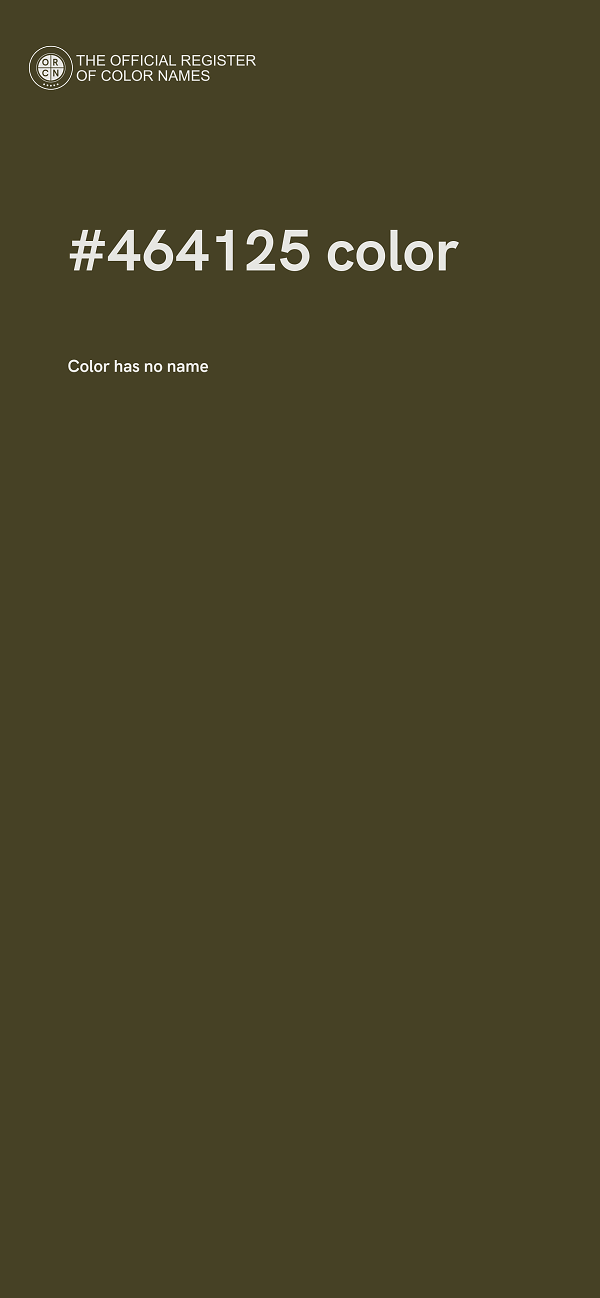 #464125 color image