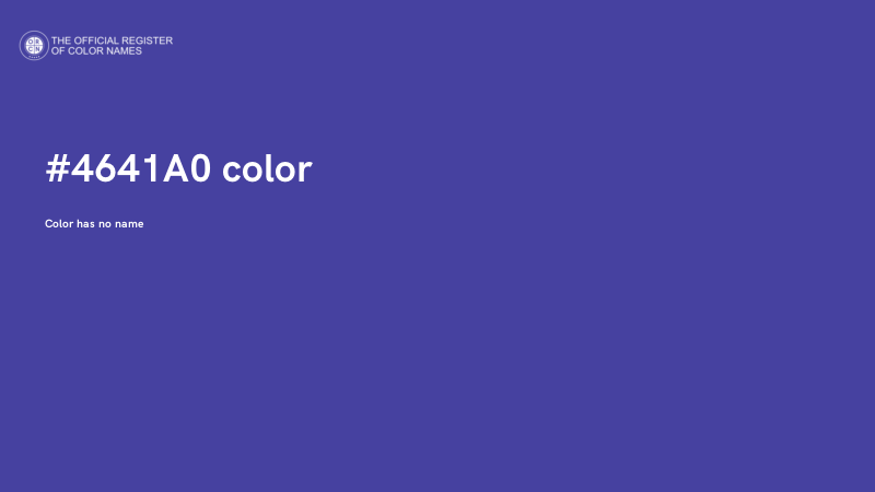 #4641A0 color image