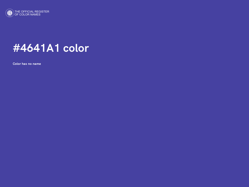 #4641A1 color image
