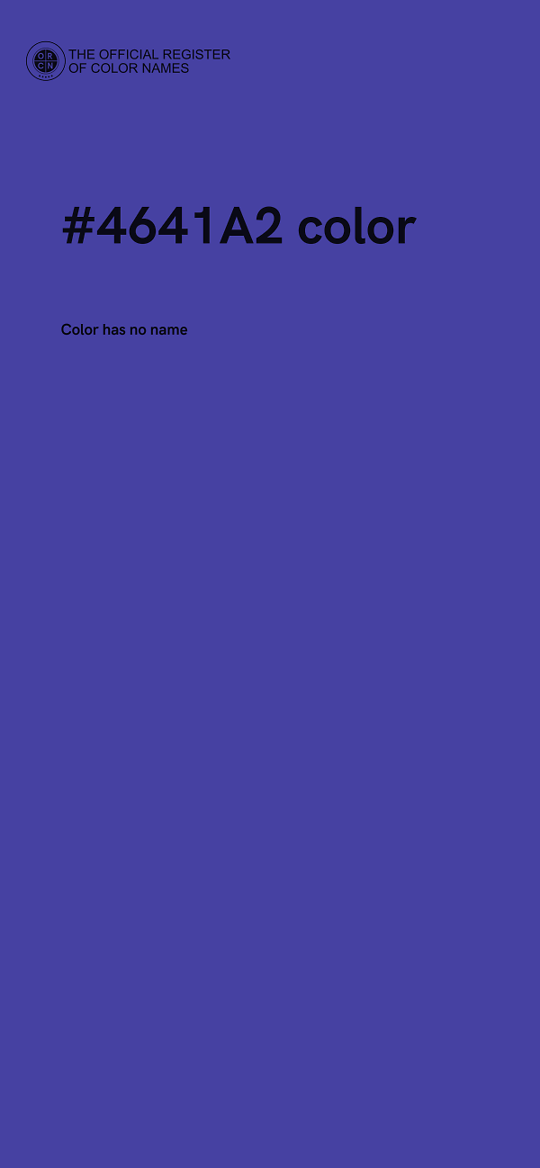 #4641A2 color image