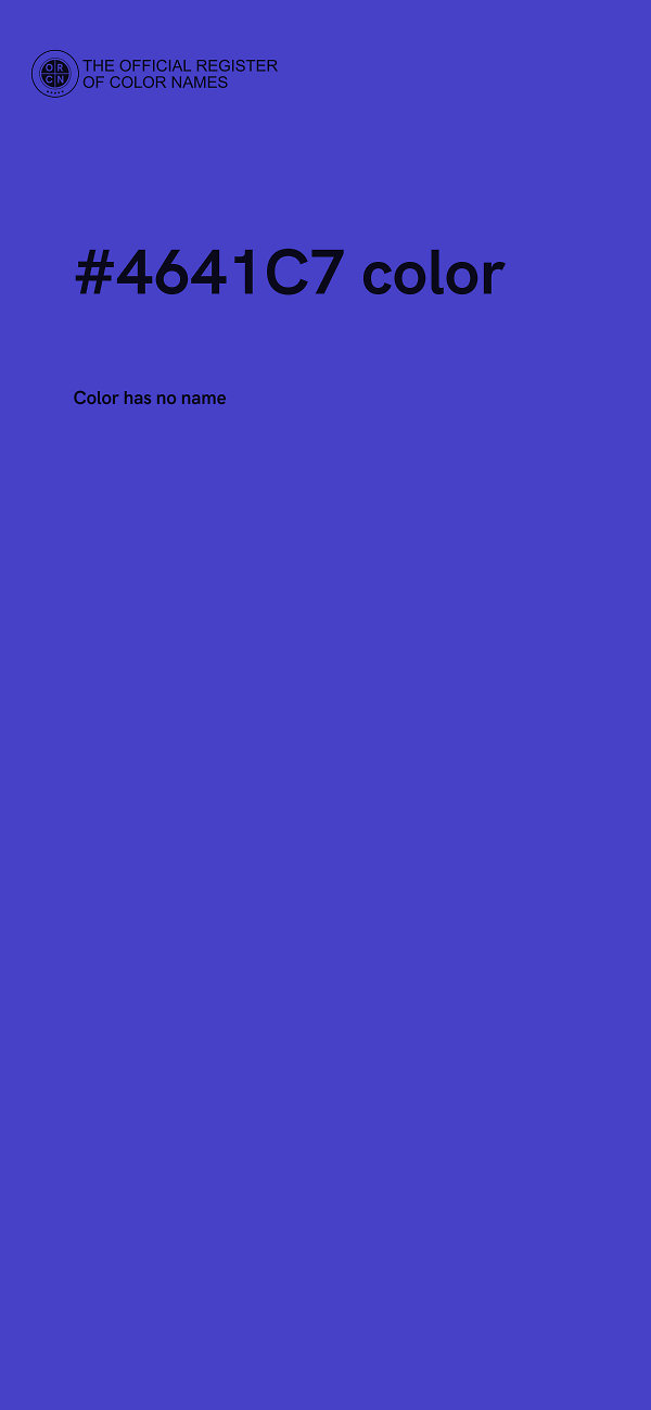 #4641C7 color image