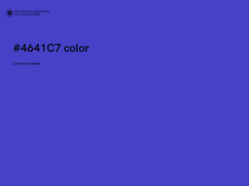 #4641C7 color image