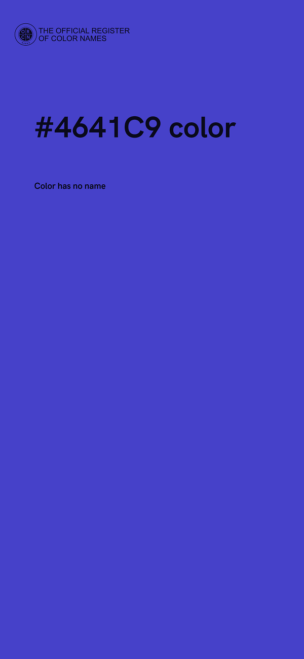 #4641C9 color image