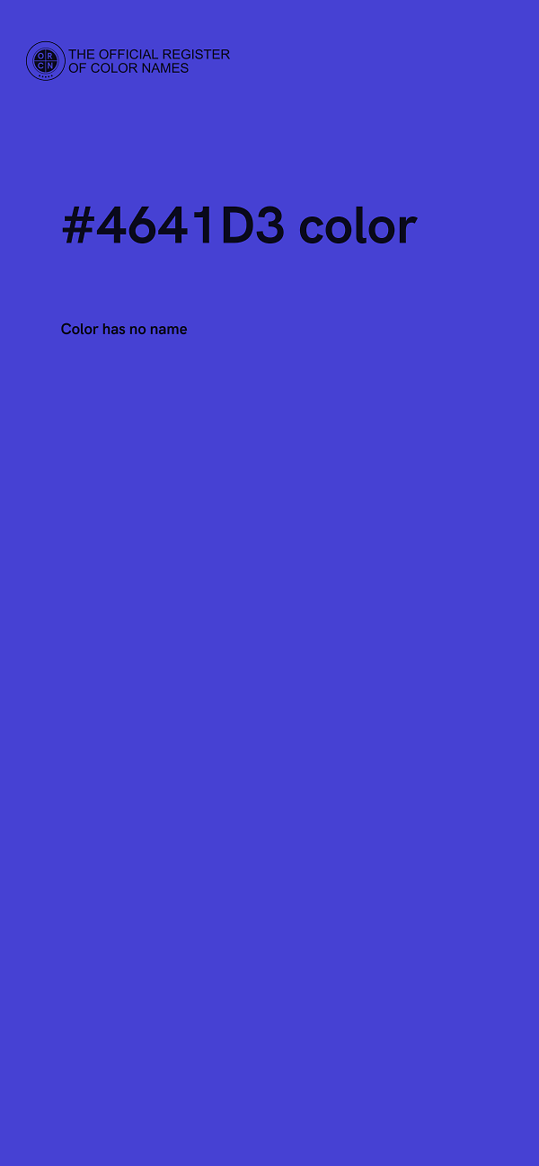 #4641D3 color image
