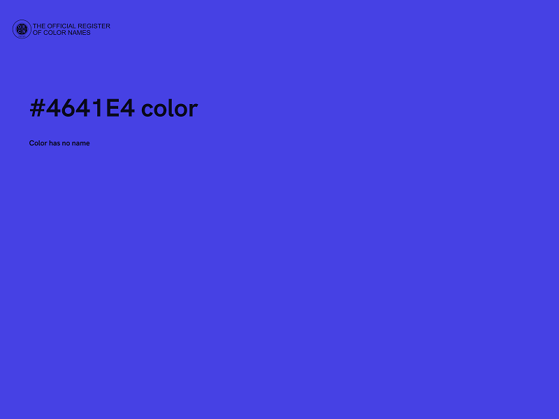 #4641E4 color image