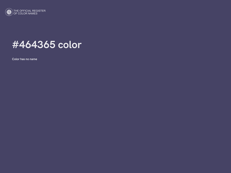 #464365 color image