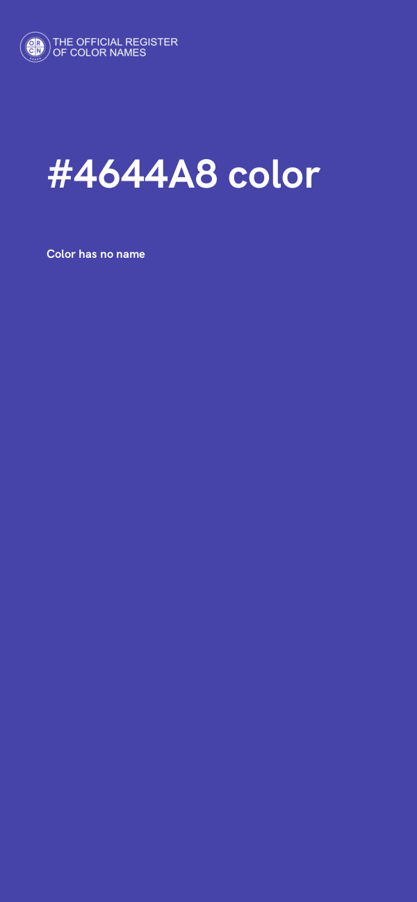 #4644A8 color image