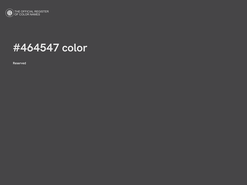 #464547 color image