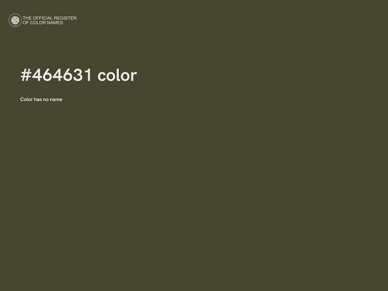 #464631 color image