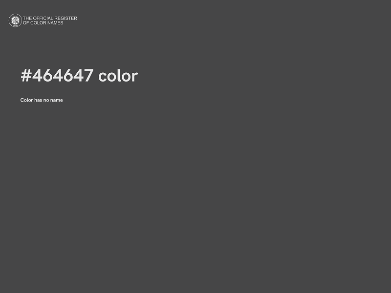 #464647 color image