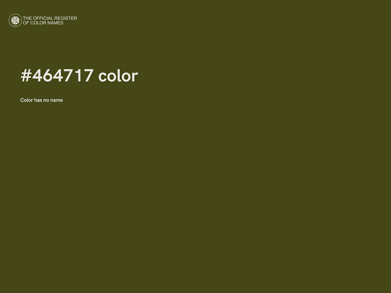 #464717 color image
