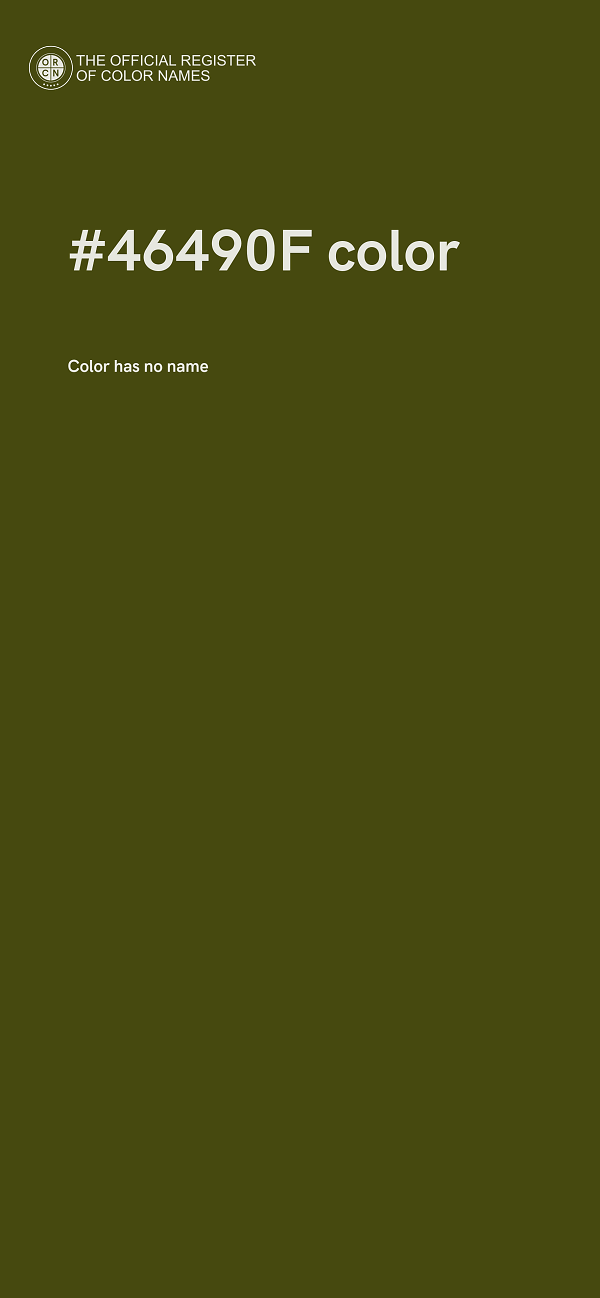 #46490F color image