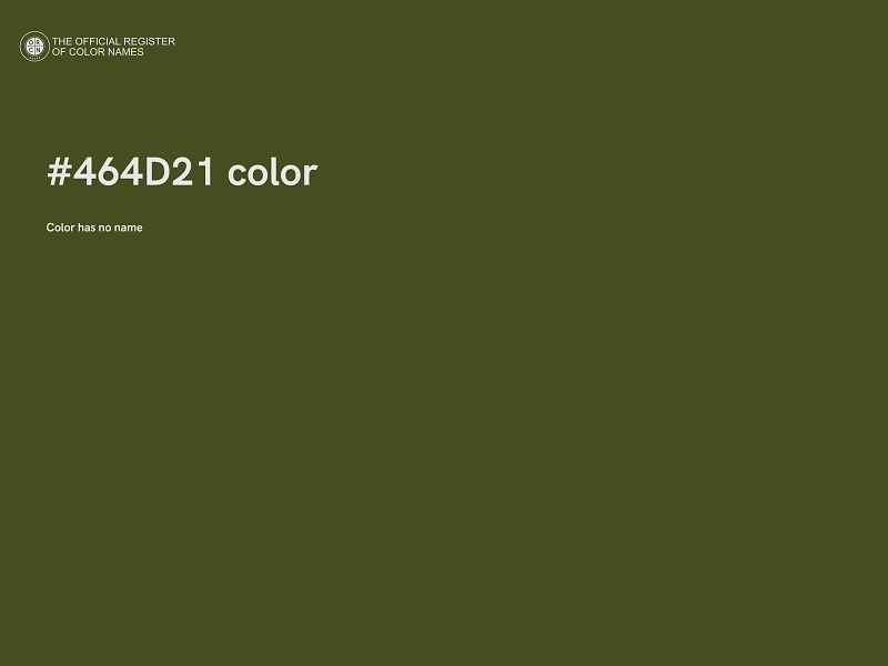 #464D21 color image