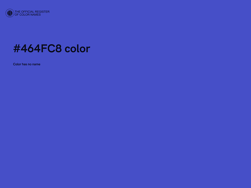 #464FC8 color image