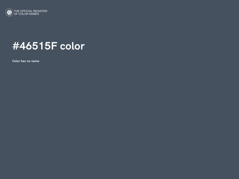 #46515F color image