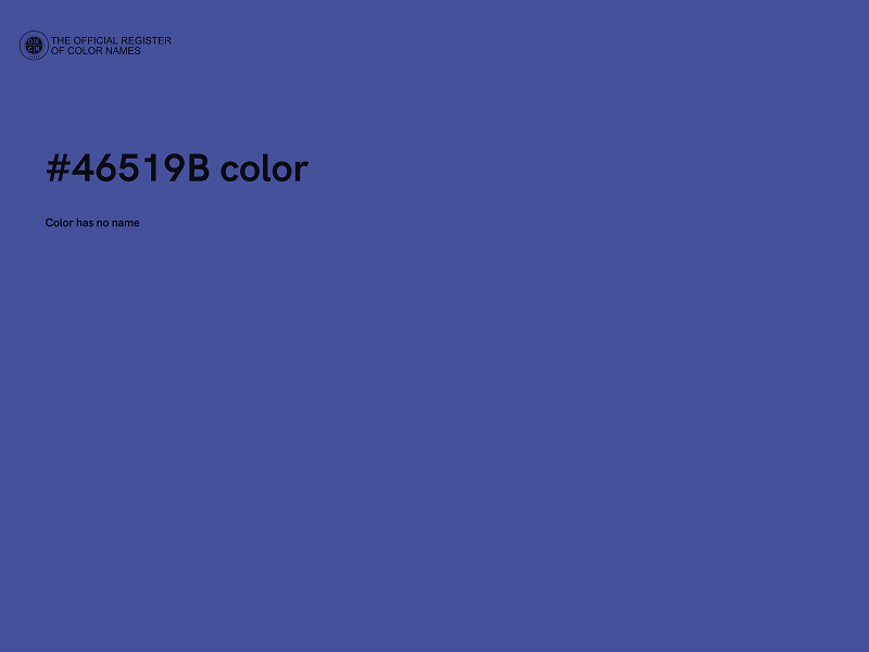 #46519B color image