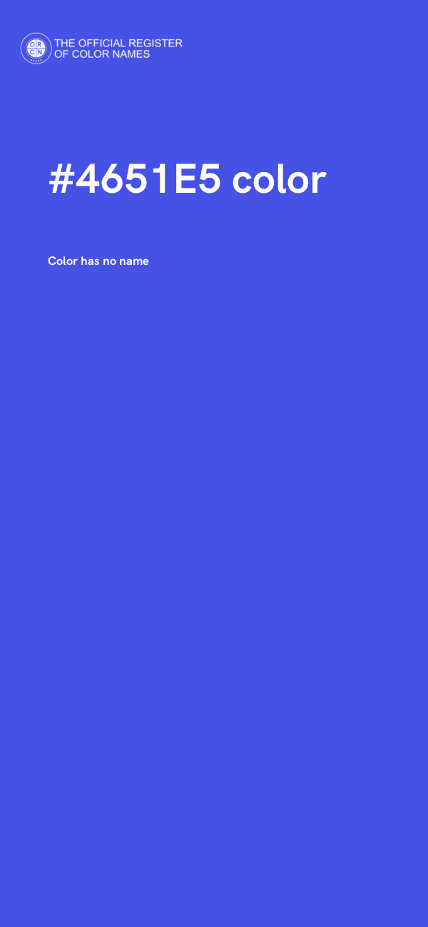 #4651E5 color image