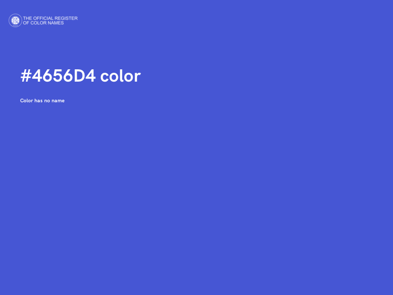 #4656D4 color image
