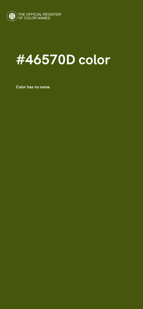 #46570D color image