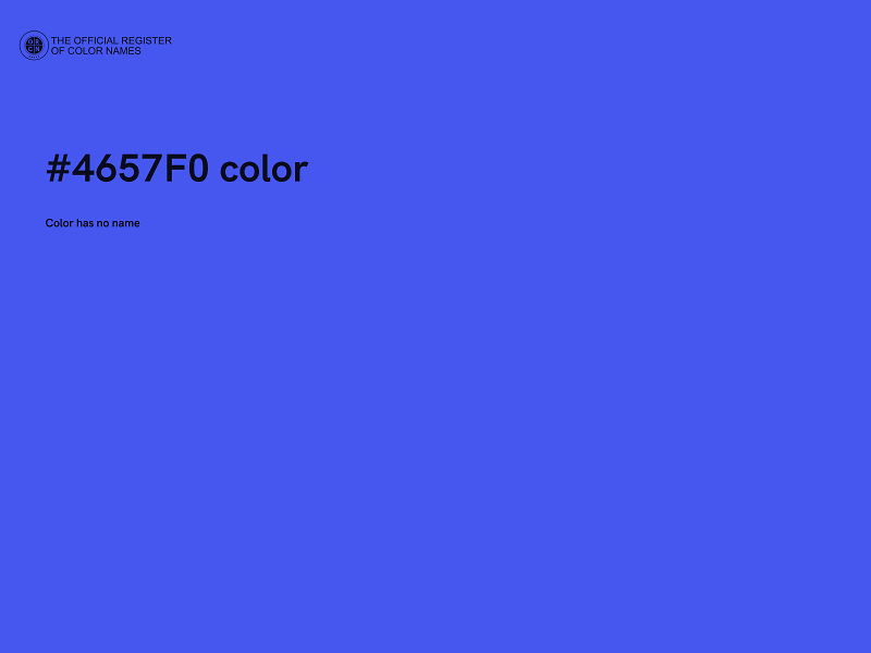 #4657F0 color image