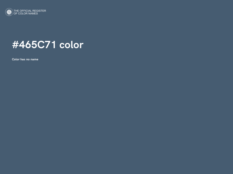#465C71 color image