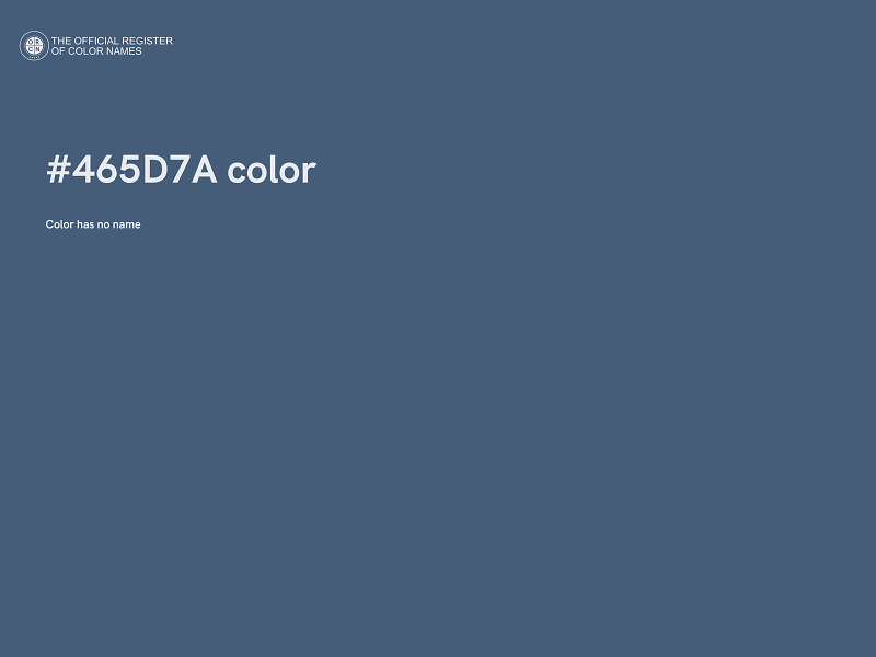 #465D7A color image