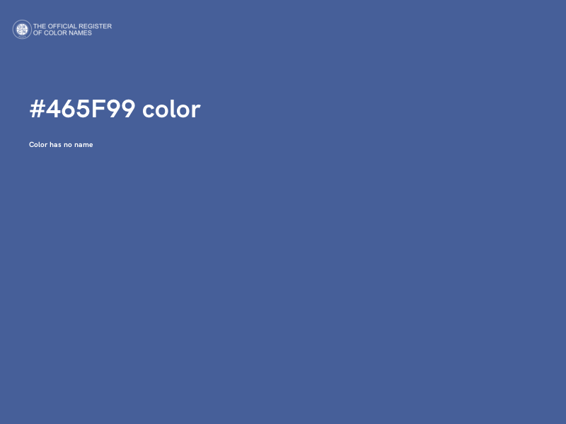 #465F99 color image