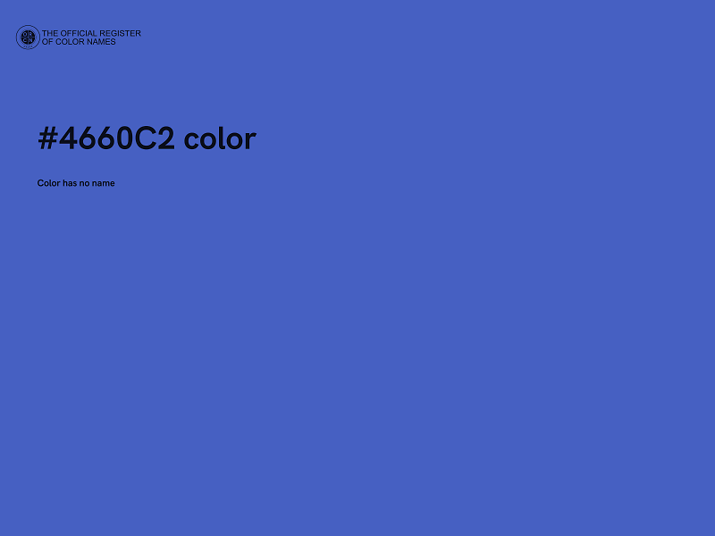 #4660C2 color image