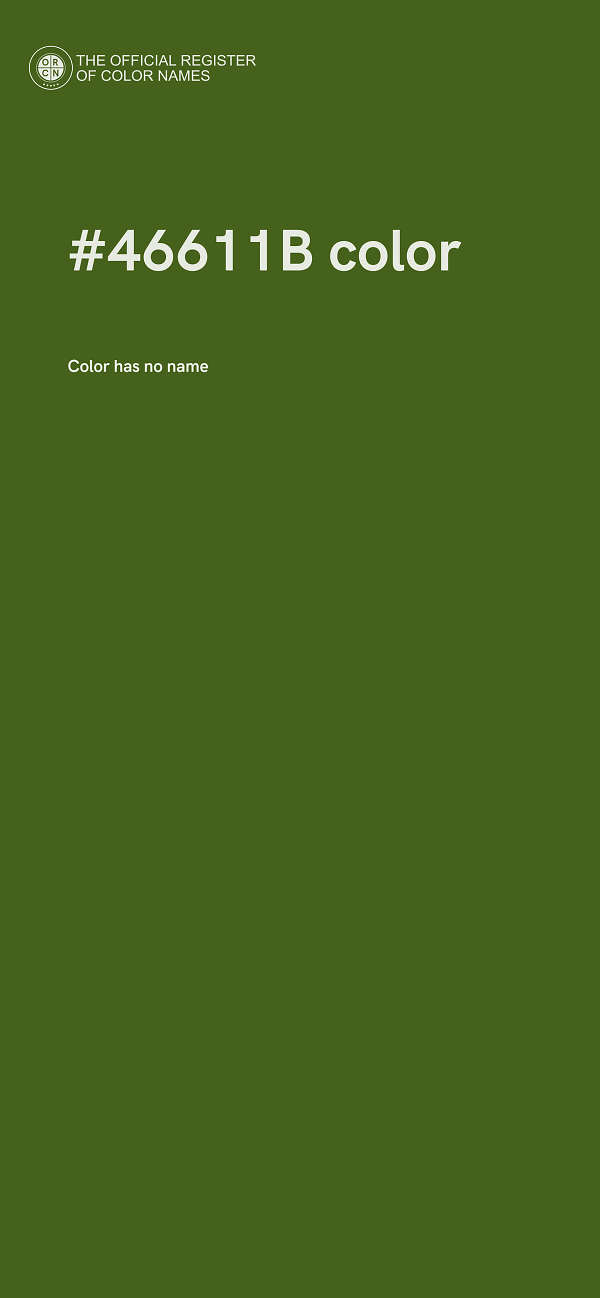 #46611B color image