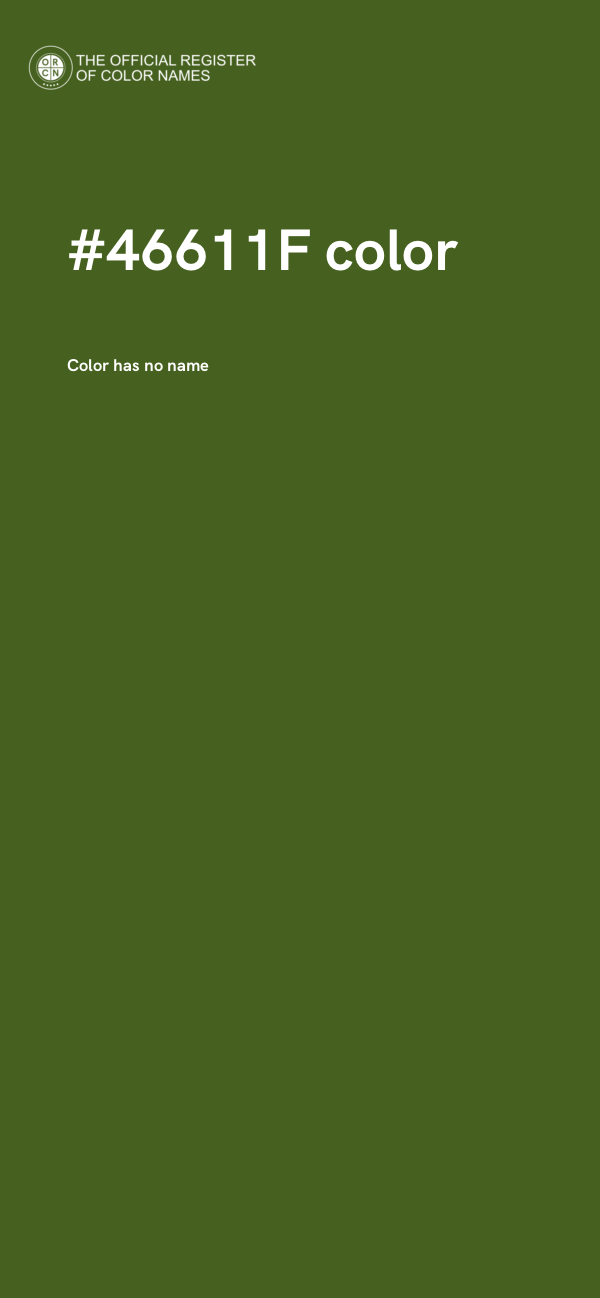 #46611F color image