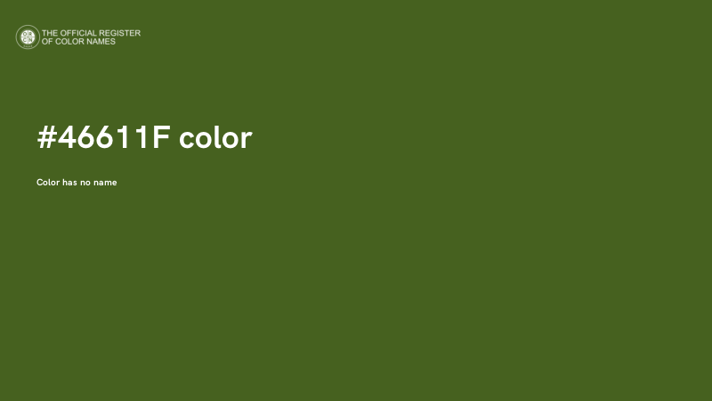 #46611F color image