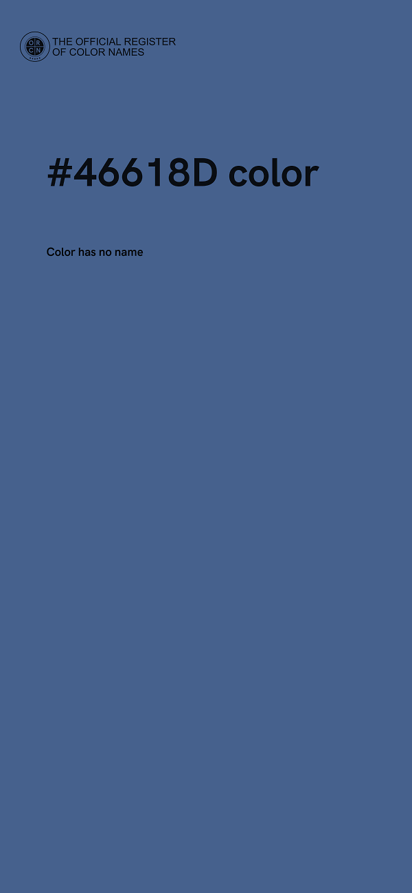 #46618D color image