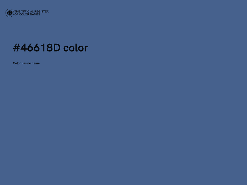 #46618D color image