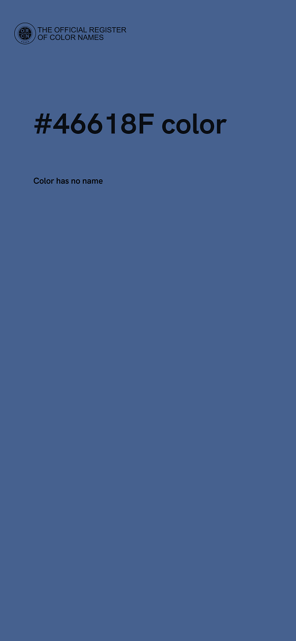 #46618F color image