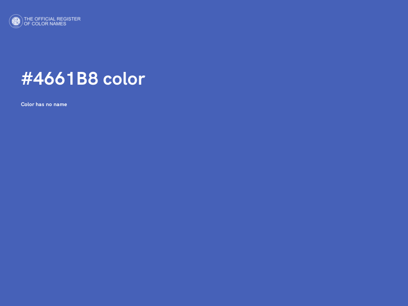 #4661B8 color image
