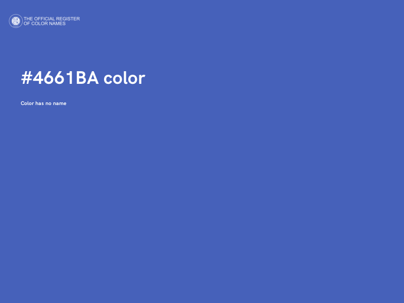 #4661BA color image