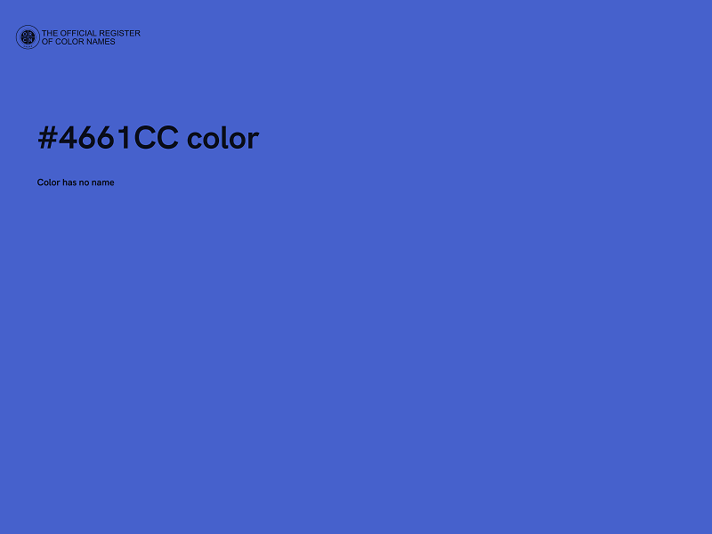 #4661CC color image