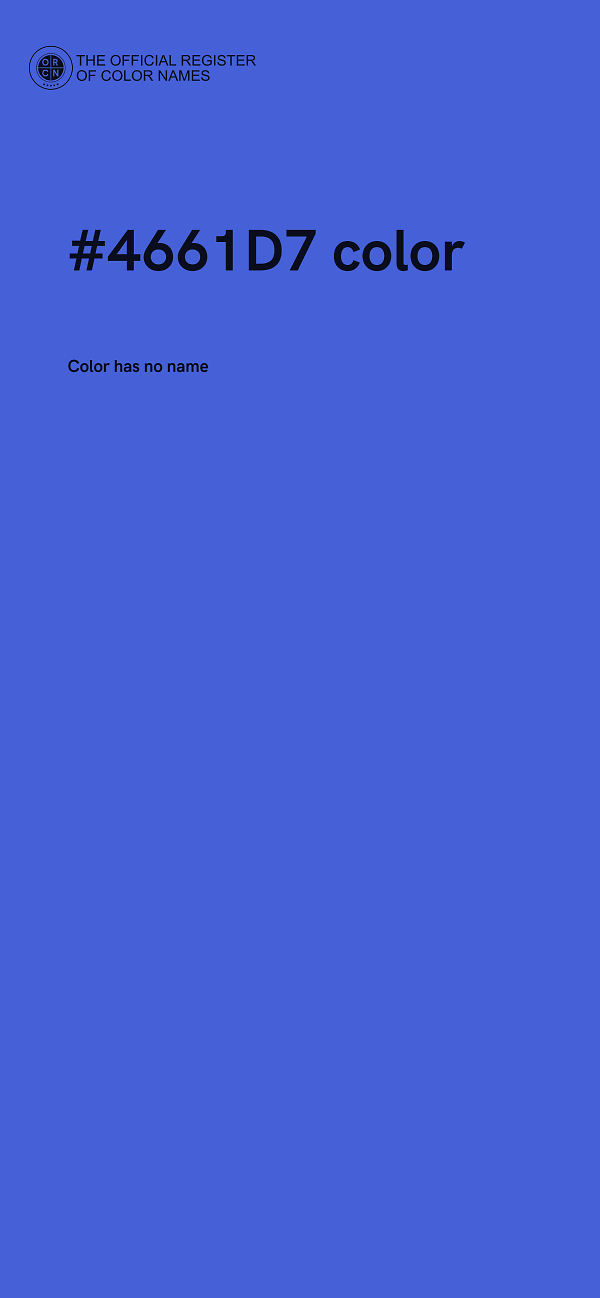 #4661D7 color image
